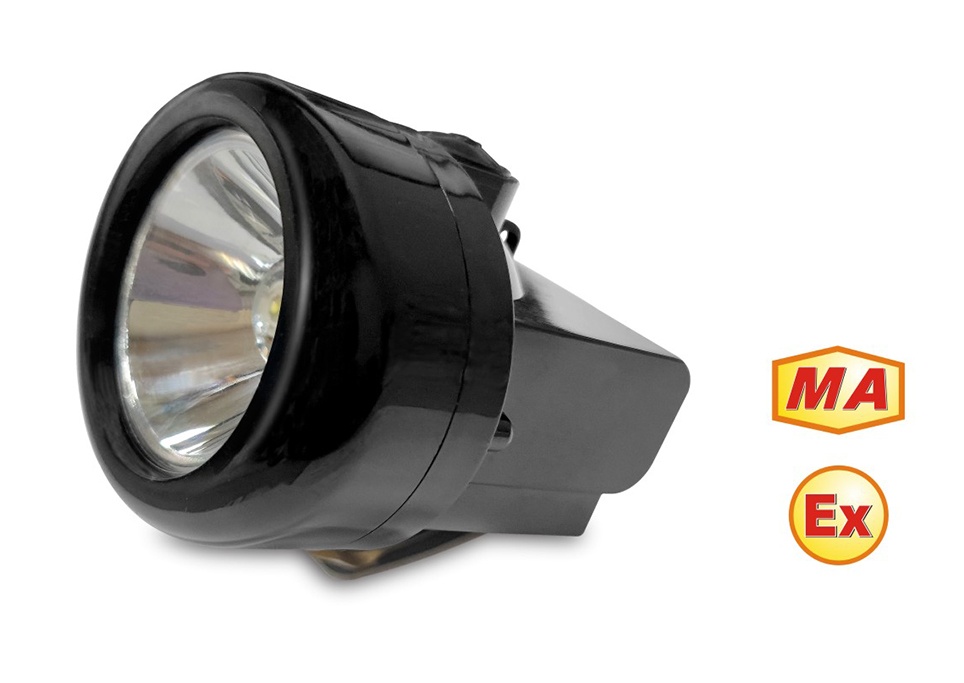 Intrinsically safe miner's lamp