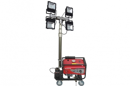 All-round automatic lifting work light
